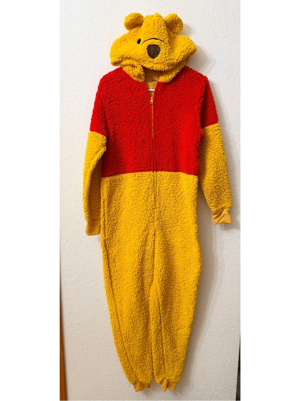 Disney’s Winnie The Pooh Adult Onesie Costume - S